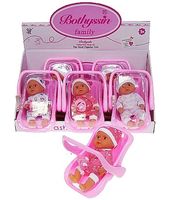 lalka w nosidełku 21cm