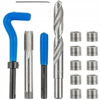 ZESTAW NAPRAWCZY DO GWINTU M14 x 1.5 NAPRAWY ZERWANYCH GWINTÓW 10 SPRĘZYNEK