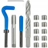 ZESTAW NAPRAWCZY DO GWINTU M14 x 1.5 NAPRAWY ZERWANYCH GWINTÓW 10 SPRĘZYNEK