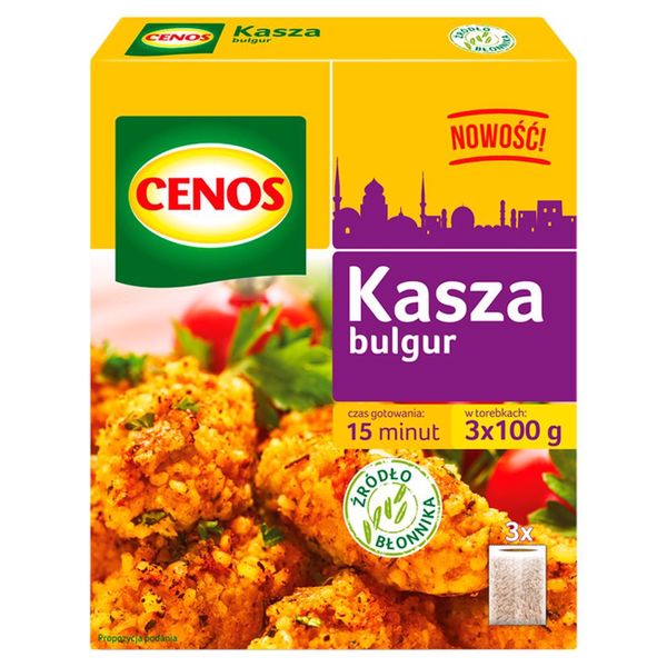 Cenos Kasza bulgur 300 g (3 x 100 g) zdjęcie 1