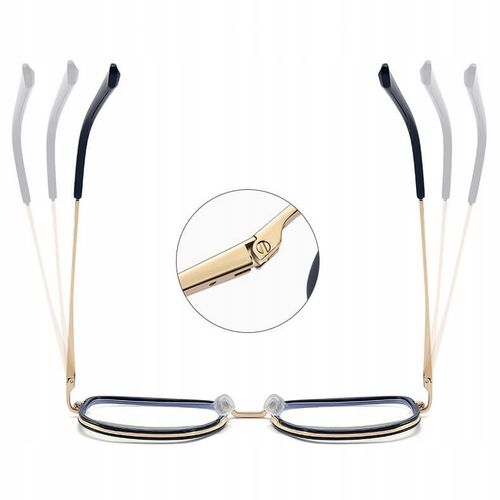 SOLIDNE Damskie Okulary Zerówki do KOMPUTERA Blue Light OPRAWKI Teleskopy na Arena.pl