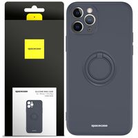 ETUI SILIKONOWE SPACECASE RING CASE OBUDOWA DO IPHONE 11 PRO MAX + SZKŁO