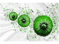 100 70CM OBRAZ PŁÓTNO ZIELONE DMUCHAWCE 4 PŁÓTNO RAMA