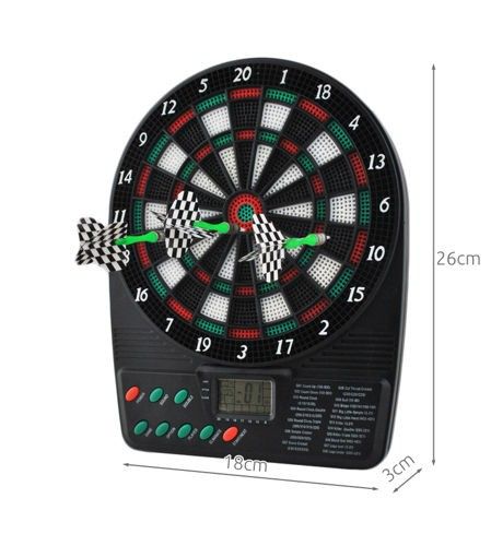 Dart - tarcza elektroniczna + rzutki basic D4682 na Arena.pl