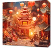 Obraz 50x50cm Festiwale Świata