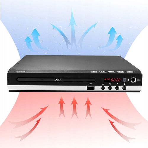 ODTWARZACZ DVD DO TELEWIZORA, MINI ODTWARZACZ DVD, WSZYSTKIE REGIONY na Arena.pl
