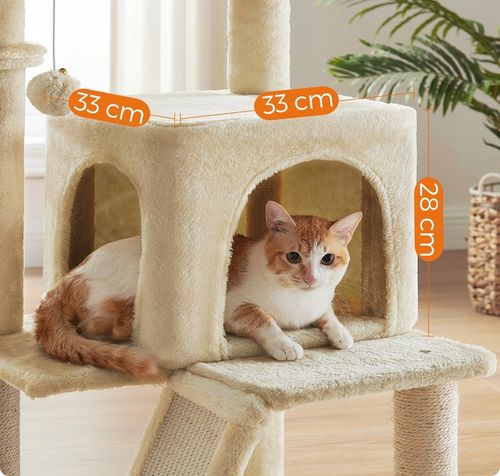 Drapak dla Kota Legowisko Domek Słupek z Zabawkami na Arena.pl