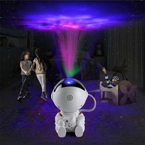 Projektor gwiazd rzutnik led lampka nocna dla dzieci astronauta niebo pilot na Arena.pl
