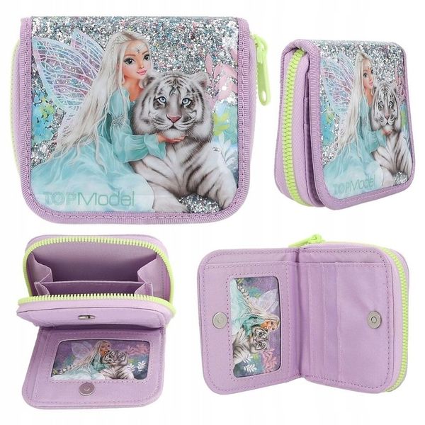 Top Model 12498 Portfel FANTASY TIGER zdjęcie 1