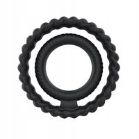 Pierścień na penisa podwójny, uciskowy.