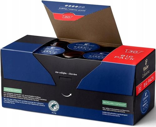 TCHIBO CAFISSIMO COFFEE INTENSE AROMA 30 KAPSUŁEK na Arena.pl