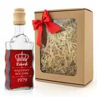 KARAFKA z GRAWEREM W PUDEŁKU PREZENT na URODZINY DLA NIEGO 18-99