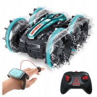 ZDALNIE STEROWANY SAMOCHÓD RC AMFIBIA 4X4, 360° OBROTY STEROWANIE GESTAMI