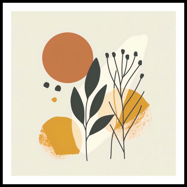Plakat 90x90cm Botaniczna Presja zdjęcie 3