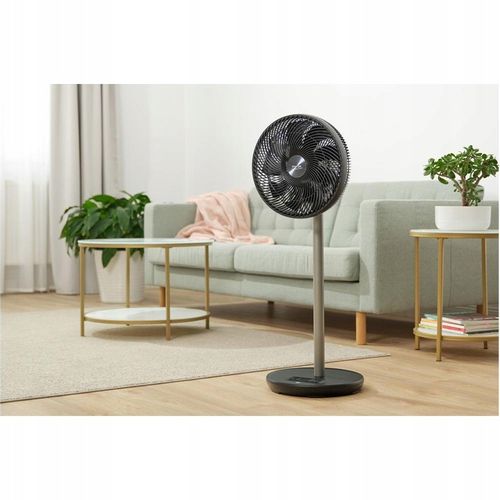 Wentylator podłogowy 3D Sencor SFN 3040BK 30cm z pilotem i aplikacją cichy na Arena.pl