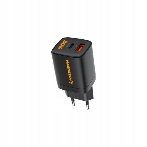 Ładowarka Sieciowa Hammer 30W Pd Usb Typ-C Rapidcharge Duo na Arena.pl