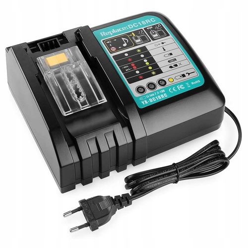 ŁADOWARKA DC18RC DO AKUMULATORA MAKITA BL1860, BL1850, BL1850B, BL1840 na Arena.pl