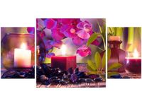 80X40CM STYLOWA KOMPOZYCJA TRÓJ OBRAZ