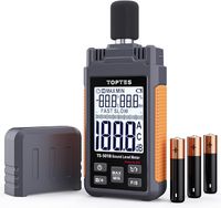 Miernik dźwięku Sonometr TopTes z 2,25-calowym podświetleniem LCD
