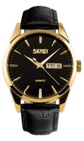 zegarek męski skmei 9073gdbk-b + box