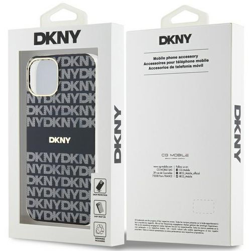 Etui DKNY do iPhone 15, iPhone 14, iPhone 13, Czarny, MagSafe na Arena.pl