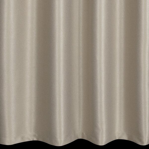 Zasłona gotowa na przelotkach SELINA 140x250 cbeż z błyszczącą nicią zdjęcie 6