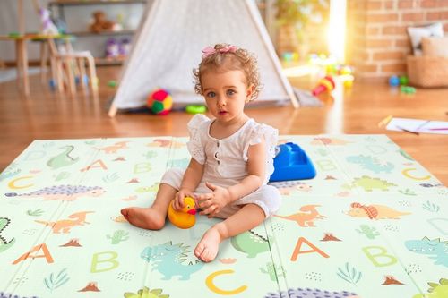 MATA PIANKOWA EDUKACYJNA DLA DZIECI DWUSTRONNA XPE SKŁADANA 180x200 MATADI na Arena.pl