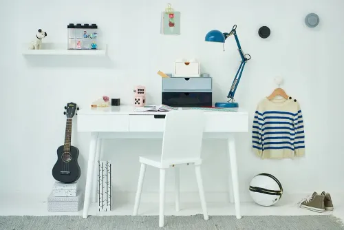 Pojemnik klocek z szufladą Lego Brick 8 Desk Drawer szary na Arena.pl