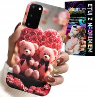 ETUI DO SAMSUNG GALAXY S20 - RODZINKA RÓŻANYCH MISIÓW SERCE + FOLIA