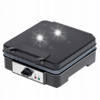 GOFROWNICA DUŻA MOC 1800W 4 CHRUPIĄCE GOFRY XXXL