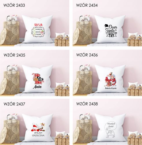 Poduszka z imieniem PREZENT ŚWIĄTECZNY ŚWIĘTA na Arena.pl