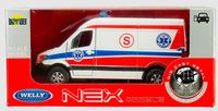 welly mercedes-benz ambulance 0222