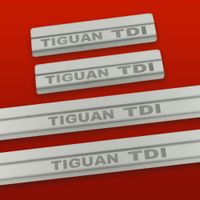 Listwa progowa VOLKSWAGEN TIGUAN MK1 TIGUAN TDI Stal nierdzewna 304 mat 4sz