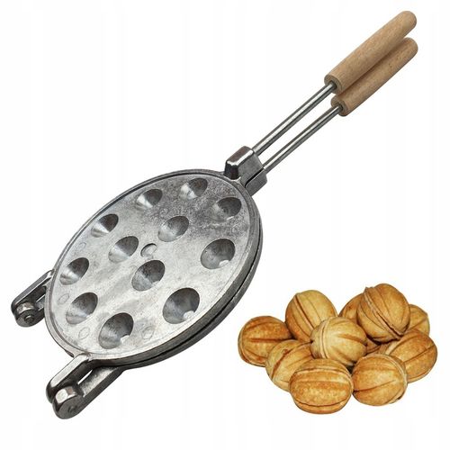 FORMA OPIEKACZ DO PIECZENIA CIASTEK ORZESZKÓW PATELNIA NA ORZESZKI DUŻE #70 na Arena.pl