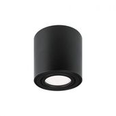 CZARNA OPRAWA NATYNKOWA ALUMINIUM GU10 35W REGULACJA 30 STOPNI