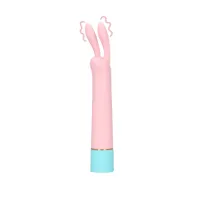 loveline mini kroliczek usb arctic blue - kompaktowy wibrator
