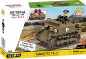 KLOCKI COBI 2658 Czołg Polska Tankietka Tankette Tk-3 HC WW2 323 El.