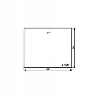 szyba przednia do ciągnika URSUS C-330 kabina Chojnów I, II