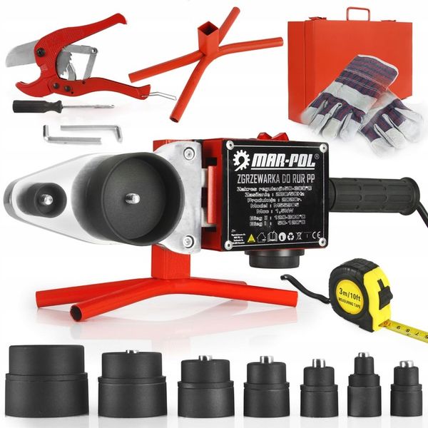 ZGRZEWARKA DO RUR PCV DUŻA 1500W MAR-POL zdjęcie 8