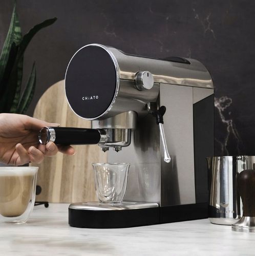 Kolbowy ekspres ciśnieniowy CHiATO Luna Style 1360 W srebrny/szary na Arena.pl