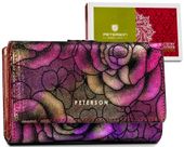 portfel damski skórzany ptn 42108-md purple