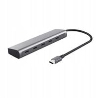 Trust 25136 hub USB-C do 4xUSB-C + PD 100W Rozdzielacz Rozgałęźnik 5 Portów