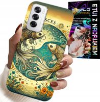 ETUI DO OPPO RENO12 5G - ZNAK ZODIAKU, RYBA ASTRONOMIA + FOLIA