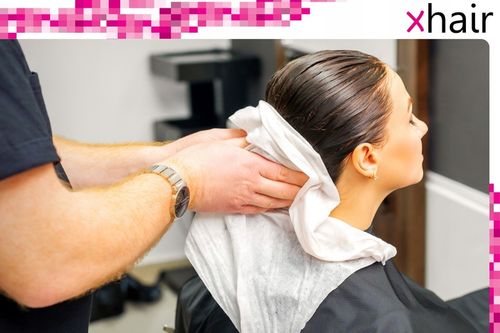 Ręcznik fryzjerski włókninowy JEDNORAZOWY super chłonny do włosów XHAIR na Arena.pl