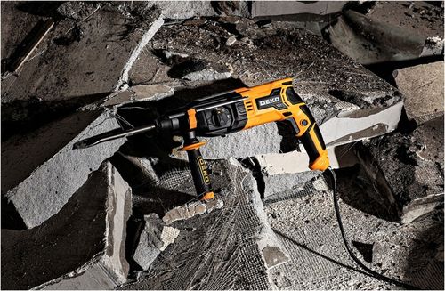 WIERTARKA UDAROWA MŁOTOWIERTARKA MOCNA WIERTARKA Z UDAREM SDS+ PLUS DEKO na Arena.pl