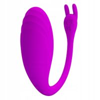 Jajeczko z wibracjami dopochwowe, masażer intymny. Sterowany aplikacją