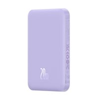 mini powerbank 5000mah 20w + kabel usb-c 20v / 3a fioletowy