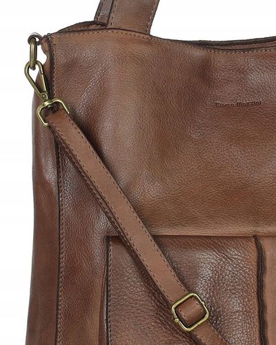 Torba SHOPPER SKÓRZANA torebka A4 MARCO MAZZINI na Arena.pl