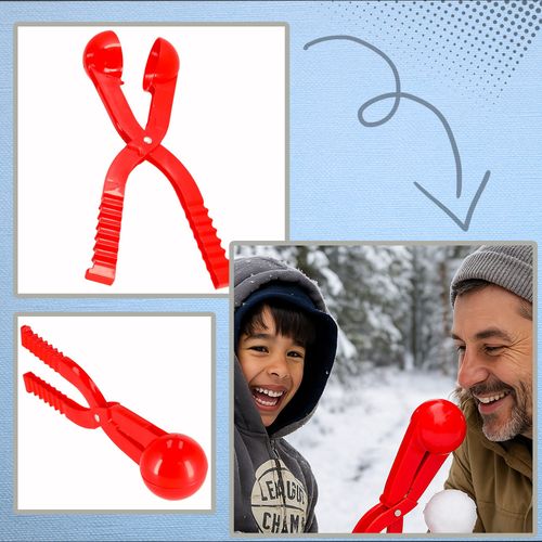 Śnieżkomat kulkomat do robienia kulek ze śniegu maszynka kulki śnieżne na Arena.pl