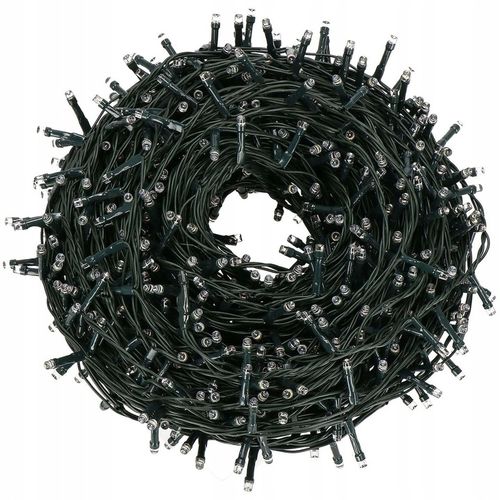 LAMPKI CHOINKOWE 1000LED ZEWNĘTRZNE KURTYNA ŚWIETLNA IP44 BIAŁE ZIMNE FLASH na Arena.pl